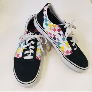 Vans Ward Checker Skate Shoes